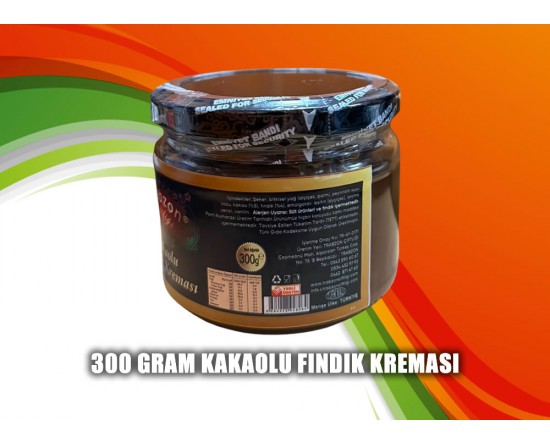 TRABZON ÇİFTLİĞİ 300 GR KAKAOLU FINDIK KREMASI